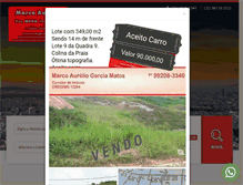 Tablet Screenshot of marcoaurelioimoveis.com.br
